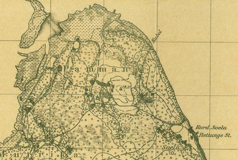 1918 Kabel Saksa Armeekaart 800